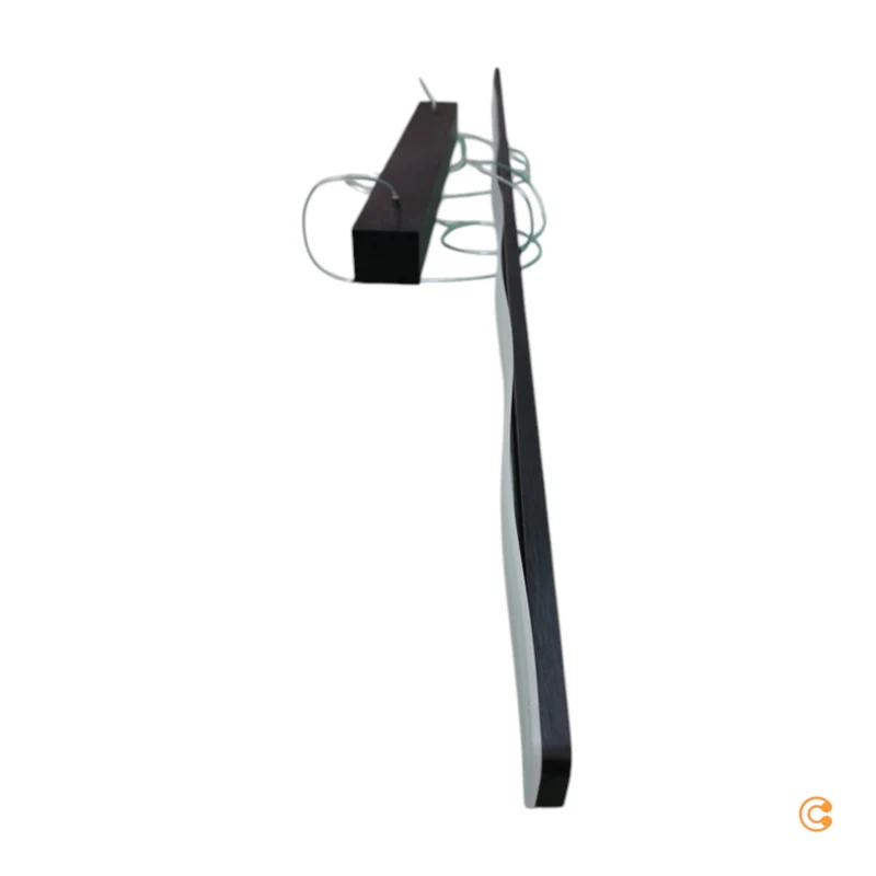 B-Ware Pendelleuchte Hängelampe Quitani LED Lampe schwarz Aluminium Messing Acryl 148 c
