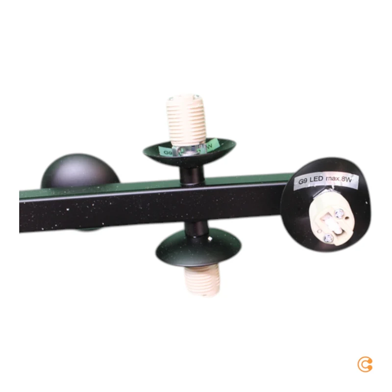 B-Ware Lucande Hängeleuchte Naelen Hängelampe Deckenlampe schwarz/grau SIEHE TEXT/FOTO