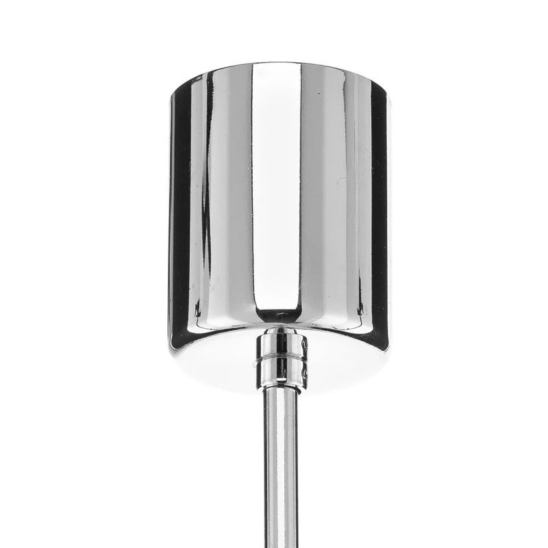 B-Ware Hängeleuchte Mina Deckenlampe Leuchte chromfarben Metall Glas dreiflammig Lampe