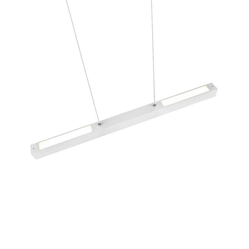 B-Ware TRIO LIGHTING LED-Pendelleuchte Paros DUOline balken weiß matt Hängelampe Lampe
