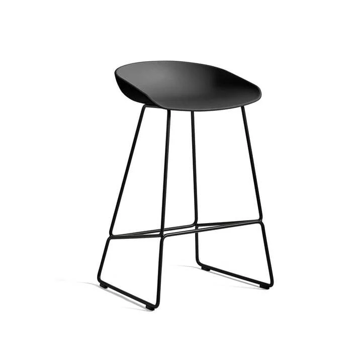B-Ware Hay About A Stool AAS 38 Barhocker Sitzhocker H 76 black 2.0 SIEHE TEXT/FOTO