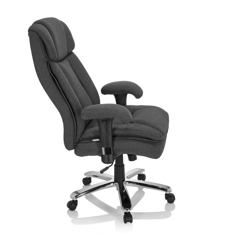 D-Ware hjh OFFICE Schwerlaststuhl Bürostuhl BUILDER XXL I Büro-Stuhl Stoff DEFEKTWARE