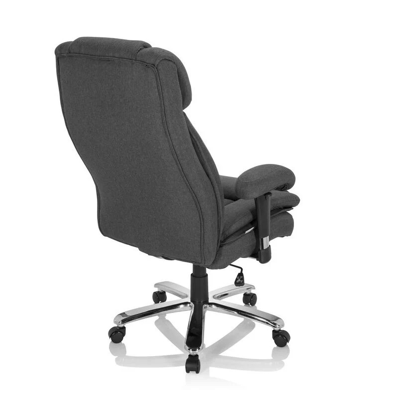 D-Ware hjh OFFICE Schwerlaststuhl Bürostuhl BUILDER XXL I Büro-Stuhl Stoff DEFEKTWARE