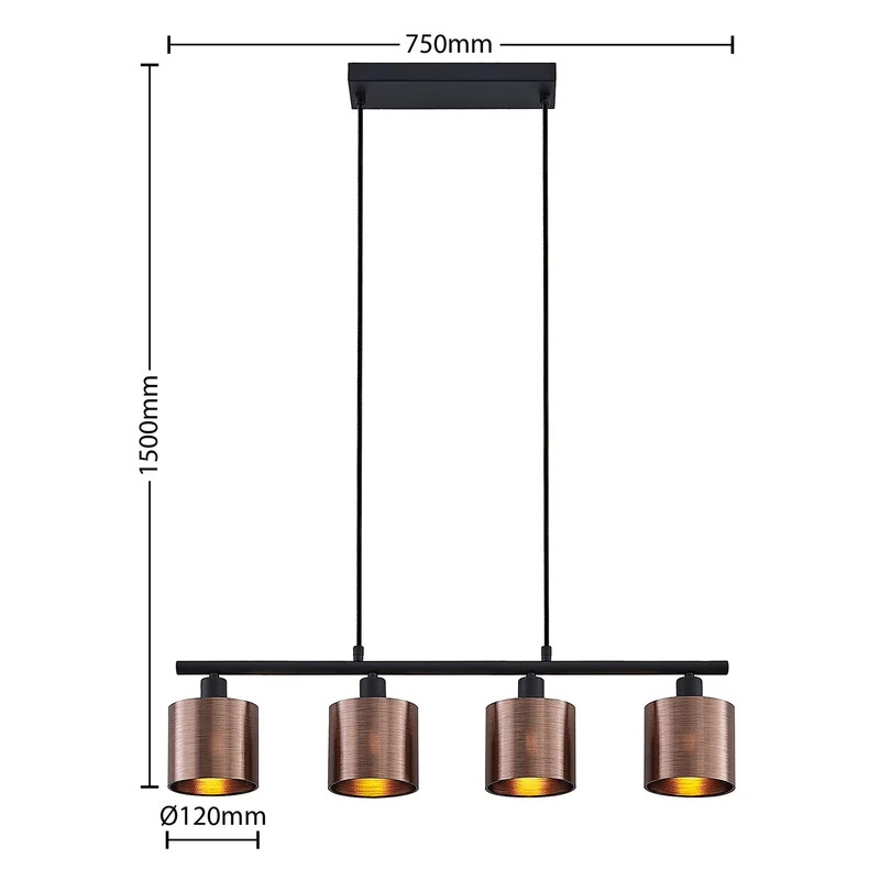 B-Ware Lindby Joudy Pendelleuchte Deckenlampe Hängeleuchte Deckenleuchte Lampe Leuchte