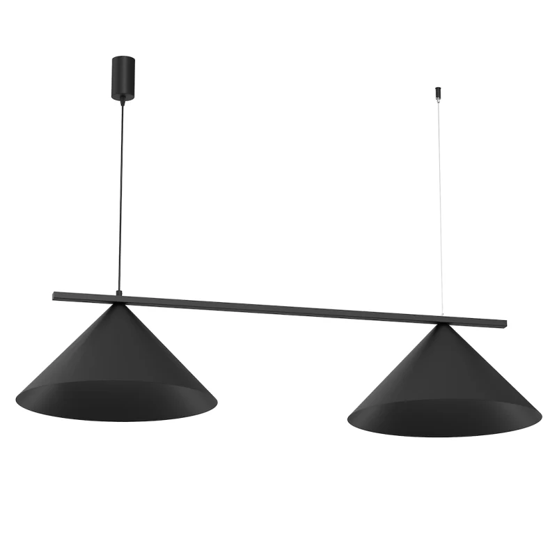 B-Ware Milagro Hängeleuchte Lampe CAPITAL GX53 schwarz Beleuchtung Esszimmer 2-flam192