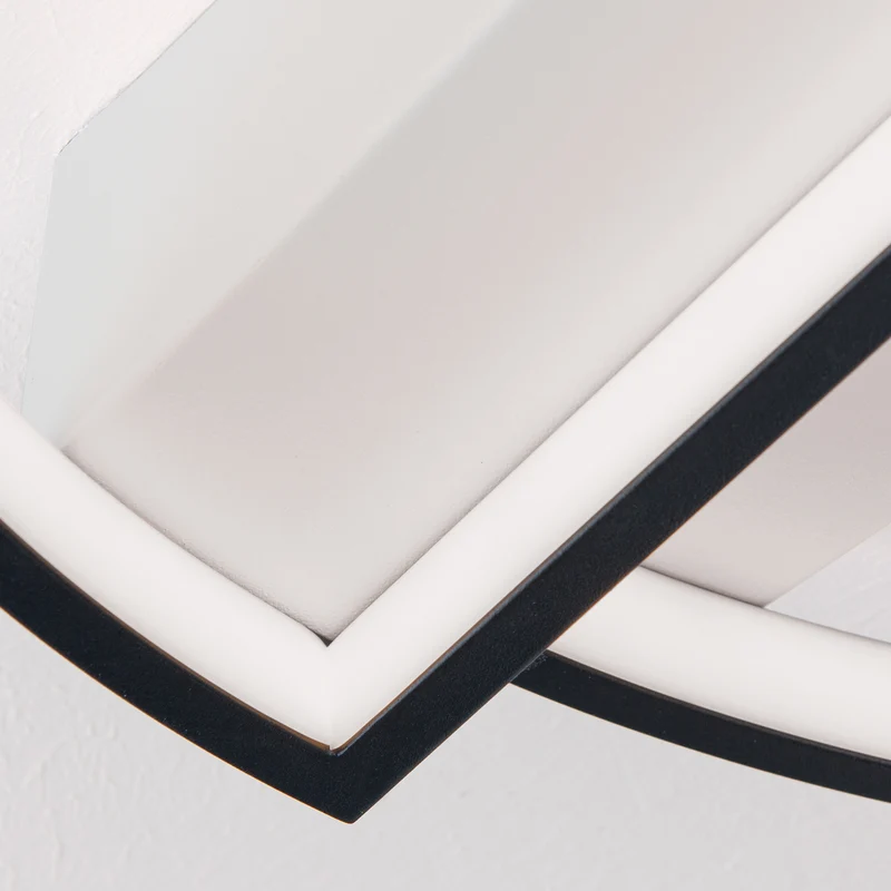 B-Ware ORION Deckenlampe Olga LED-Deckenleuchte weiß Stahl Wohnzimmerlampe SIEHE TEXT