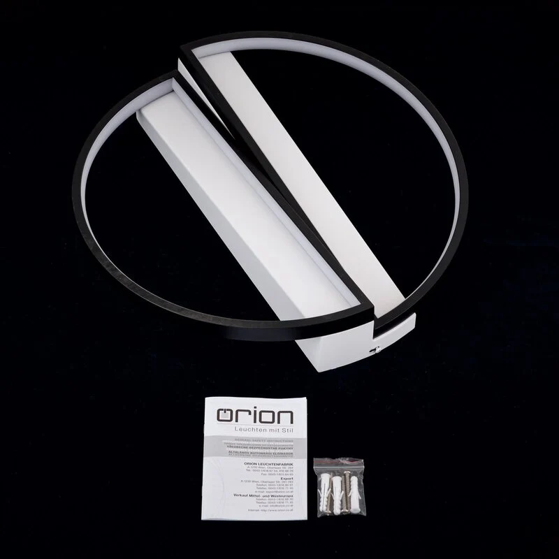 B-Ware ORION Deckenlampe Olga LED-Deckenleuchte weiß Stahl Wohnzimmerlampe SIEHE TEXT