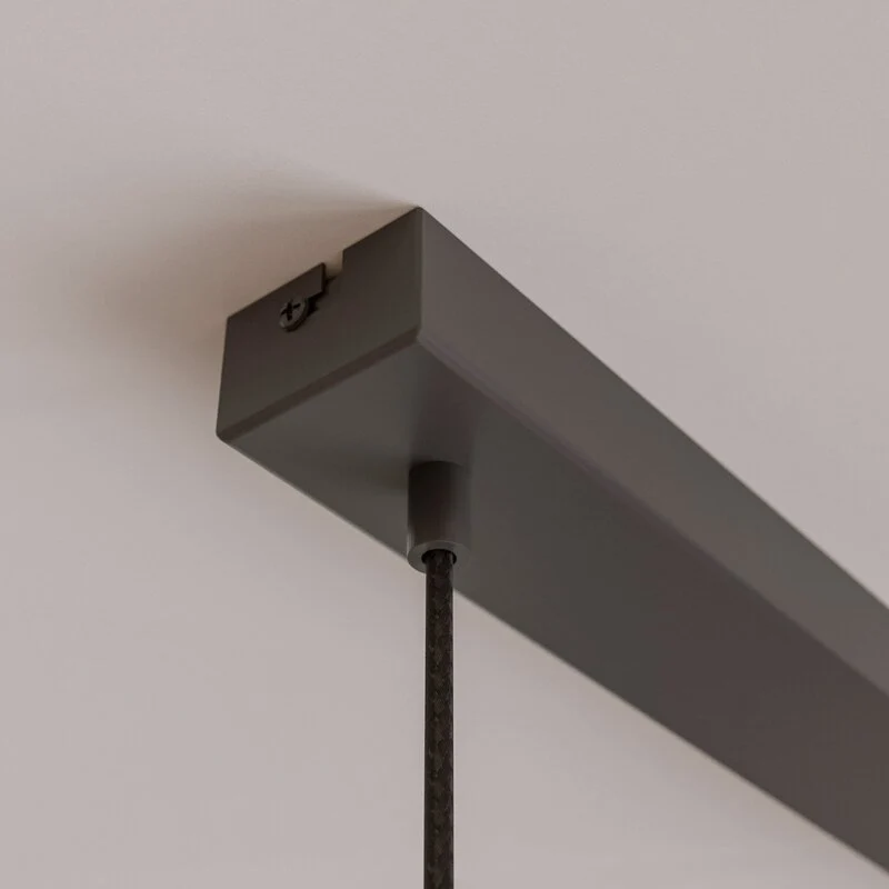 B-Ware Envostar Talia Pendelleuchte Pendelleuchte Lampe 3-fl E27 linea Eiche weiß schwa