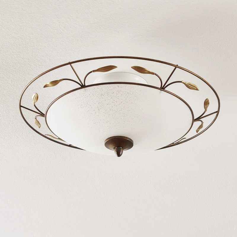 B-Ware Orion Deckenlampe REGINE Scavoglas Deckenlampe Deckenlicht Glasleuchte E14
