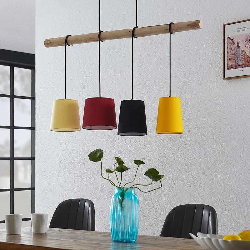 B-Ware Lindby Hinai Hängeleuchte Deckenlampe Pendelleuchte Lampe Licht UNVOLLSTÄNDIG