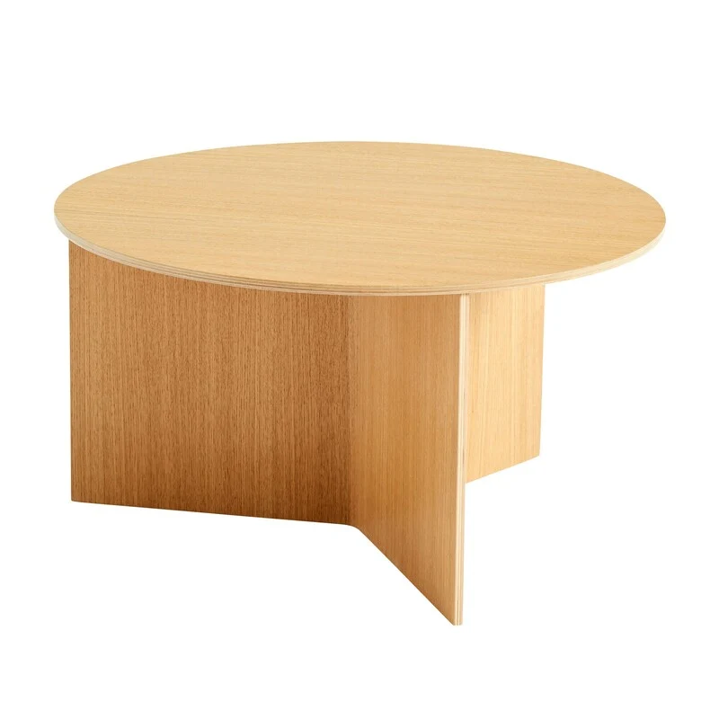 B-Ware Hay Slit Table Round XL Tisch Couchtisch Sofatisch Eiche natur SIEHE TEXT/FOTO