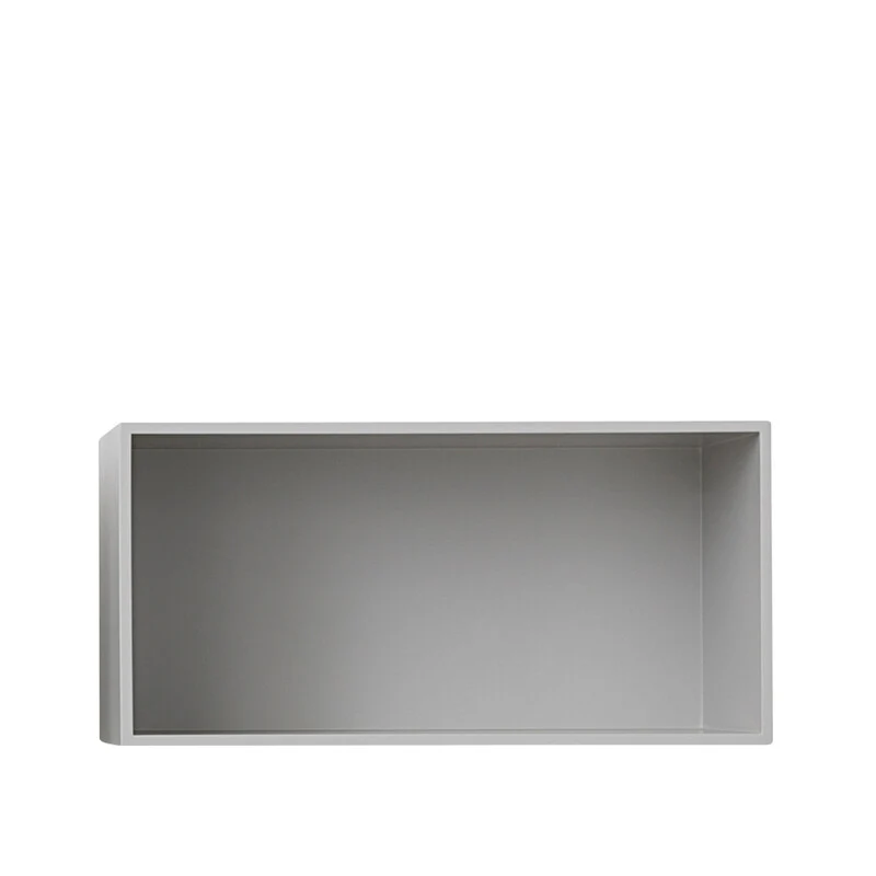 B-Ware Muuto Mini Stacked Regalsystem Aufbewahrung Möbel Groß Hellgrau
