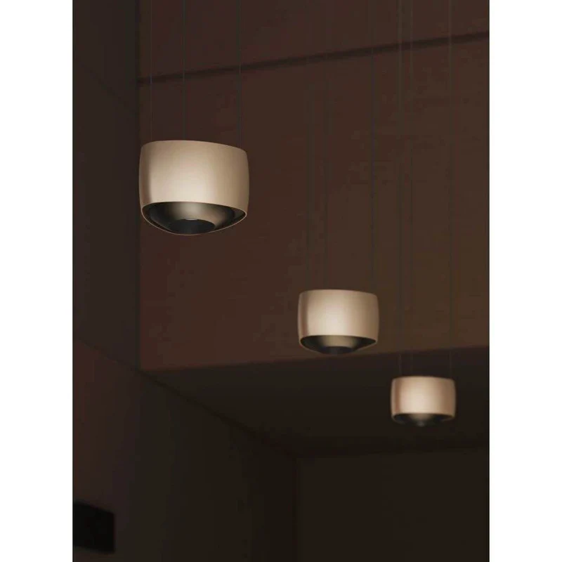 B-Ware LOOM DESIGN Pendelleuchte Hängelampe LED Air elfenbein Aluminium dimmbar