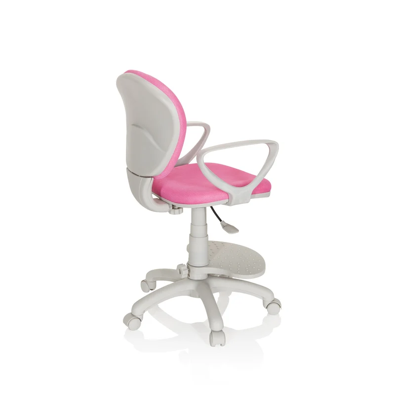 B-Ware hjh OFFICE Kinderstuhl Kinderschreibtischstuhl KID COLOUR G1 Stoff pink Stuhl