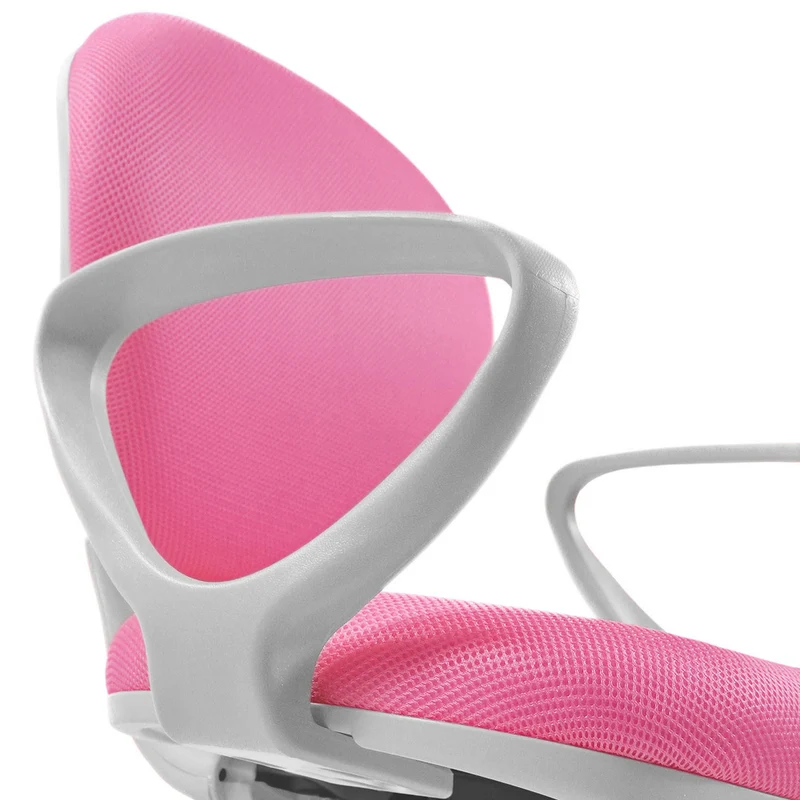B-Ware hjh OFFICE Kinderstuhl Kinderschreibtischstuhl KID COLOUR G1 Stoff pink Stuhl