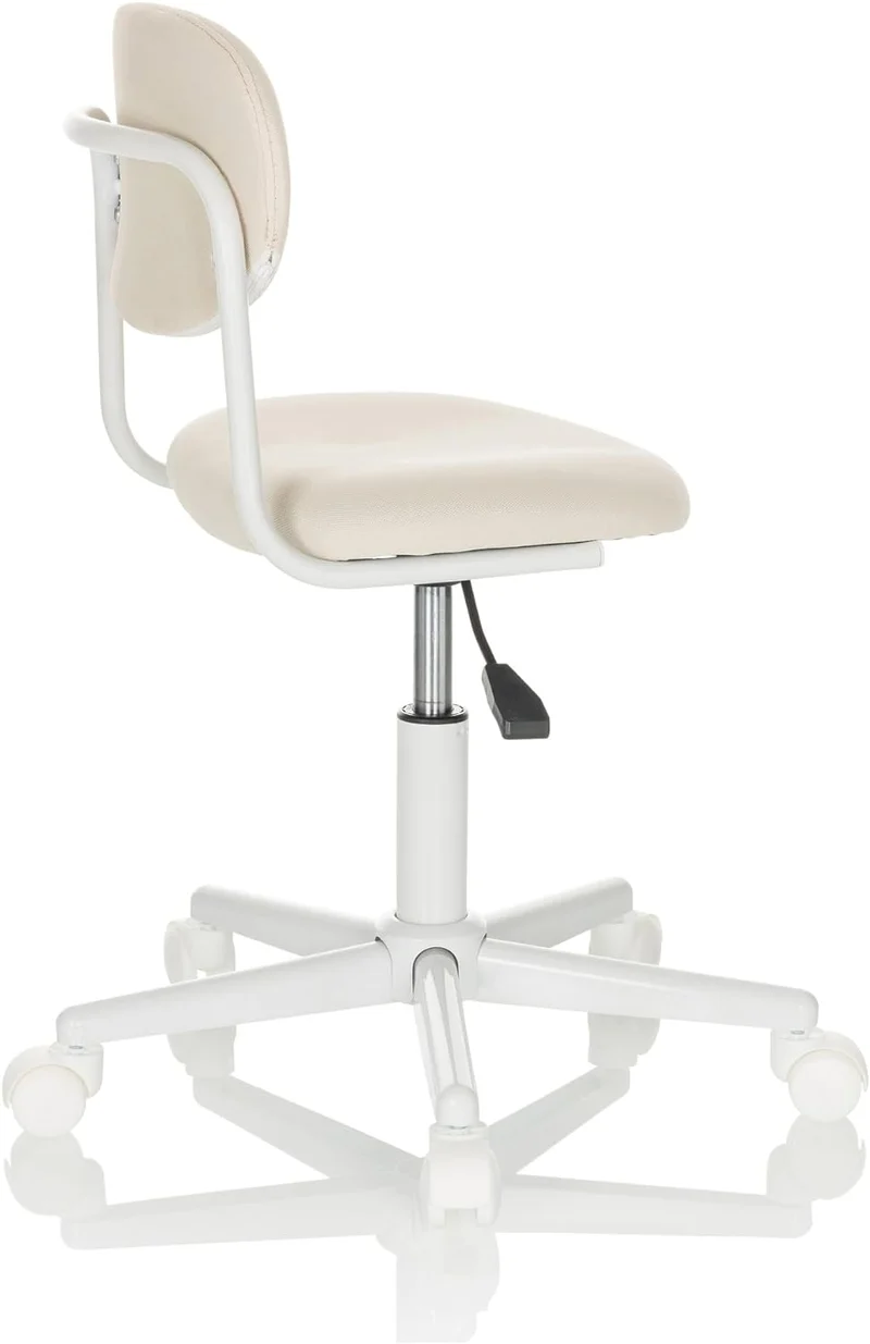 B-Ware hjh OFFICE Kinder Jugend Bürostuhl Drehstuhl Schreibtischstuhl Kiddy Base Beige