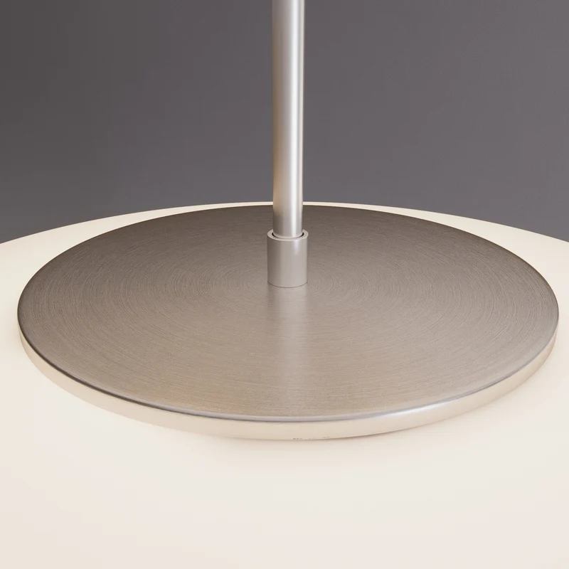 Lindby Deckenleuchte Deckenlampe LED Gunda Glas opalweiß dimmbar Wohnzimmer