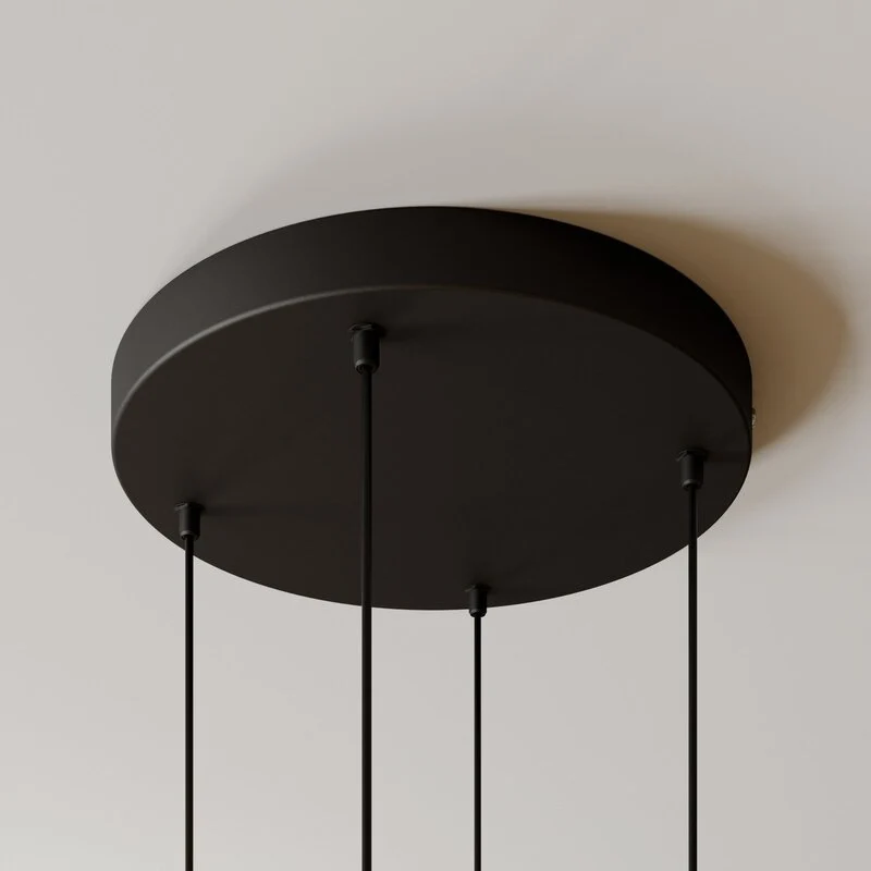 B-Ware Euluna Pendelleuchte Hängelampe Midnight LED vierflammig Deckenlampe Leuchte