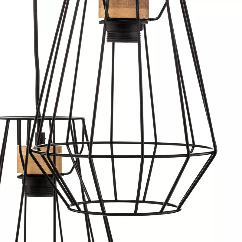 B-Ware Envostar Finan Pendel 3flg. Rondell Schirm Ø21cm Pendellampe Pendelleuchte Lampe