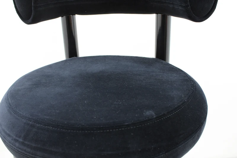 B-Ware Barhocker Hocker Tom Dixon Fat Küchenhocker Barhocker Barstuhl schwarz H75cm