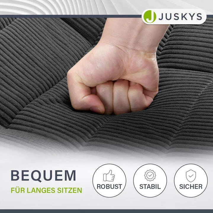 B-Ware Relaxsessel Korsika ergonomisch 360° drehbar grau mit 5-lagiger Polsterung