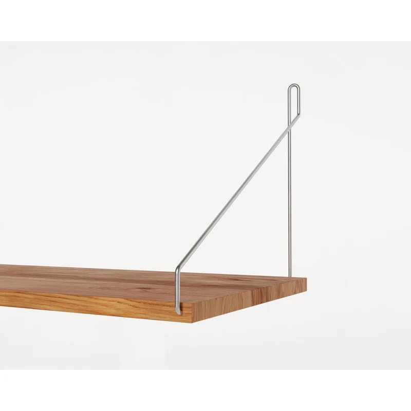 B-Ware Frama Einzelregal Regal Bücherregal Eiche geölt 27x80 cm Wandregal SIEHE TEXT