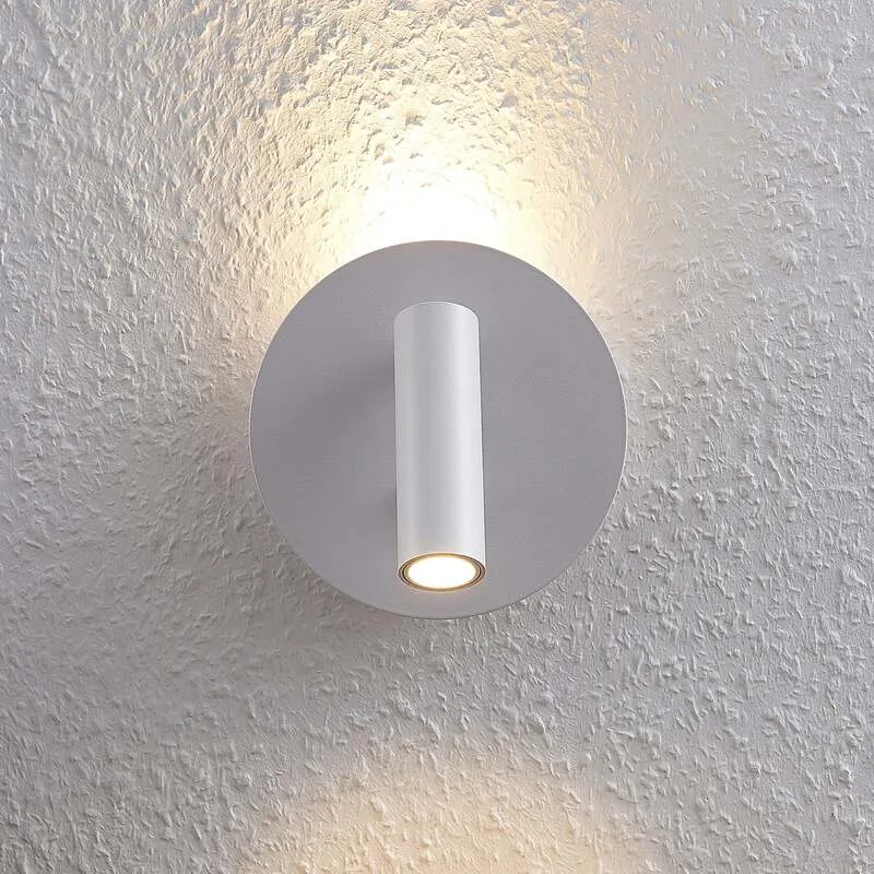 B-Ware Lucande Magya LED-Wandleuchte Lampe Leuchte Wandleuchte 2-flammig 2x3 W Alu 594