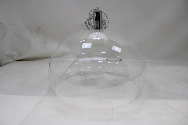 B-Ware Kartell FL/Y LED-Pendellampe Hängeleuchte Hängelampe Leuchte Lampe transpar626