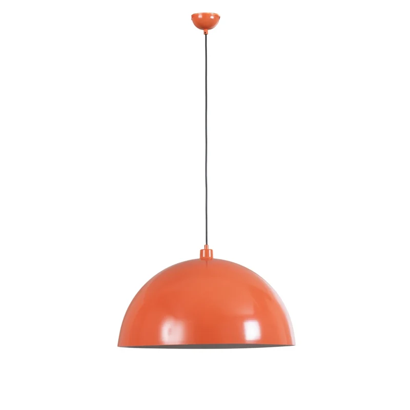 B-Ware Opviq Hängeleuchte Pendelleuchte Lampe Kure orange Metall Esszimmer Wohnzimmer