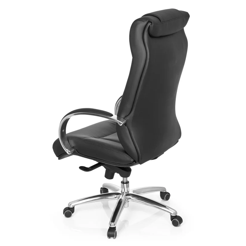 B-Ware hjh OFFICE Chefsessel Stuhl XXL G 600 Kunstleder schwarz Armlehnen Drehstuhl