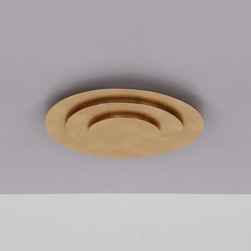 B-Ware Heda Deckenleuchte Lampe LED gold Metall