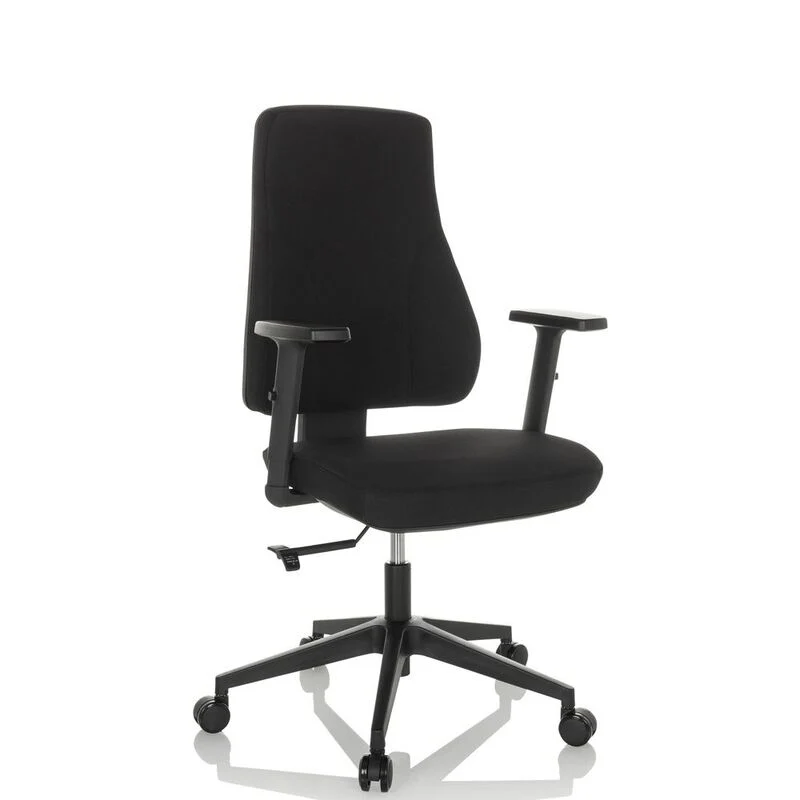 B-Ware hjh OFFICE Profi Bürostuhl Drehstuhl MATHES Chefsessel schwarz ergonomisch