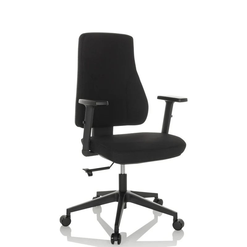 B-Ware hjh OFFICE Profi Bürostuhl Drehstuhl MATHES Chefsessel schwarz ergonomisch