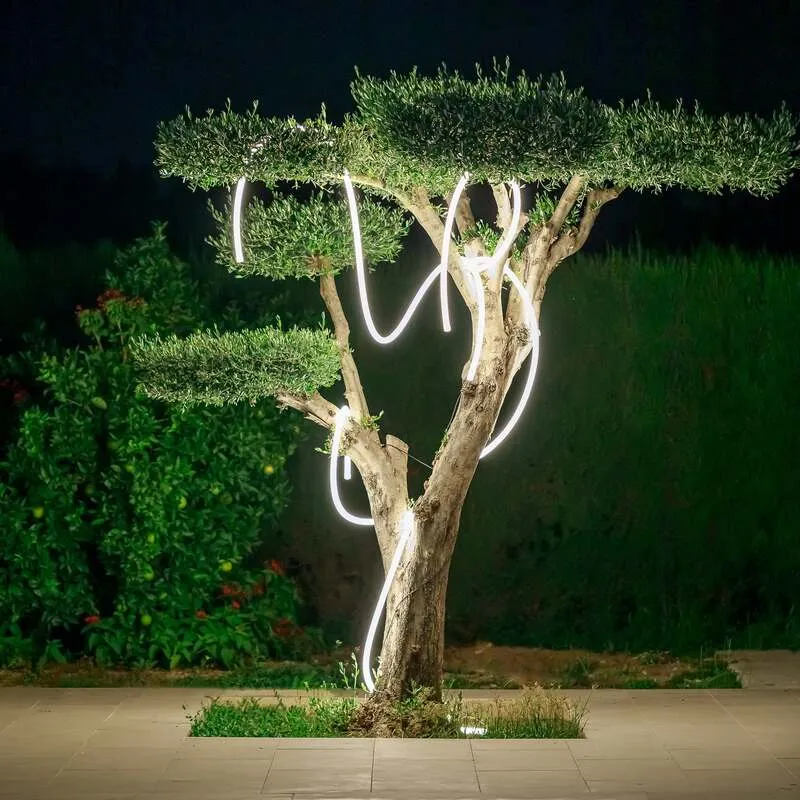 B-Ware Newgarden LED Lichtschlauch Neo 3m Gartenleuchte Außenleuchte IP65 3000 Lumen
