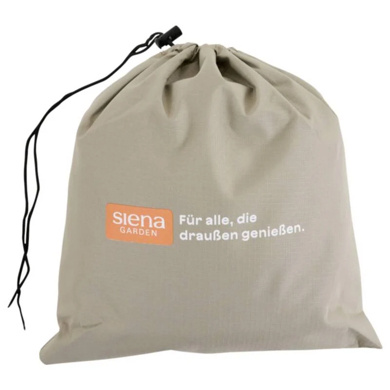 B-Ware Siena Garden Hülle Gartenmöbel Polyester Beige 270x210x85xH65/90 W33937 Schutz