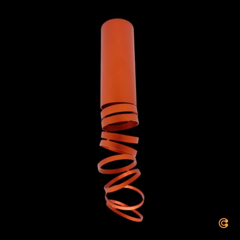 B-Ware Decomposé Deckenleuchte orange Deckenlampe Designer-Lampe Leuchte Designerlampe