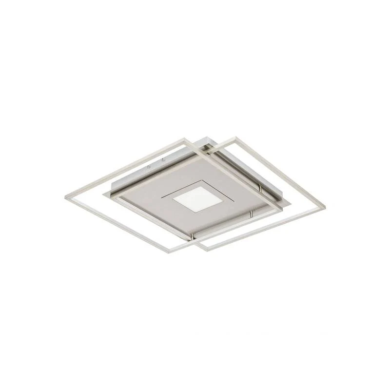 B-Ware Lucande Jirya LED-Deckenlampe Deckenleuchte Deckenlicht Leuchte Lampe CCT silber
