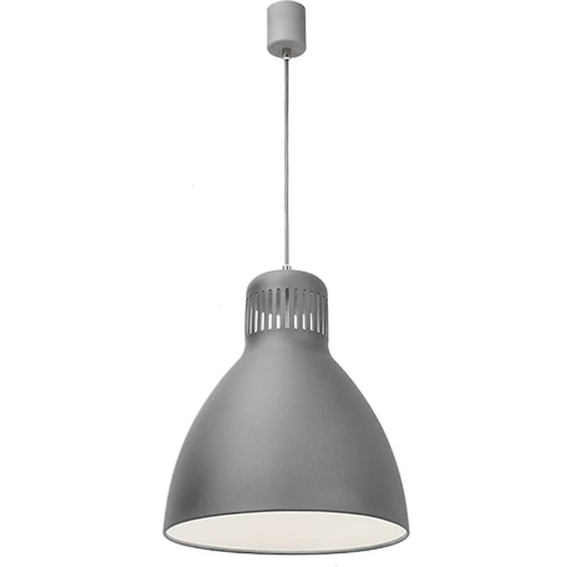 B-Ware Glamox LED-Hängelampe L-1 Hängeleuchte Leuchte Lampe DALI-dimmbar 4.000 K grau