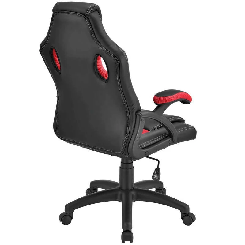 B-Ware Racing Schreibtischstuhl Montreal ergonomisch gepolstert Rot höhenverstellbar