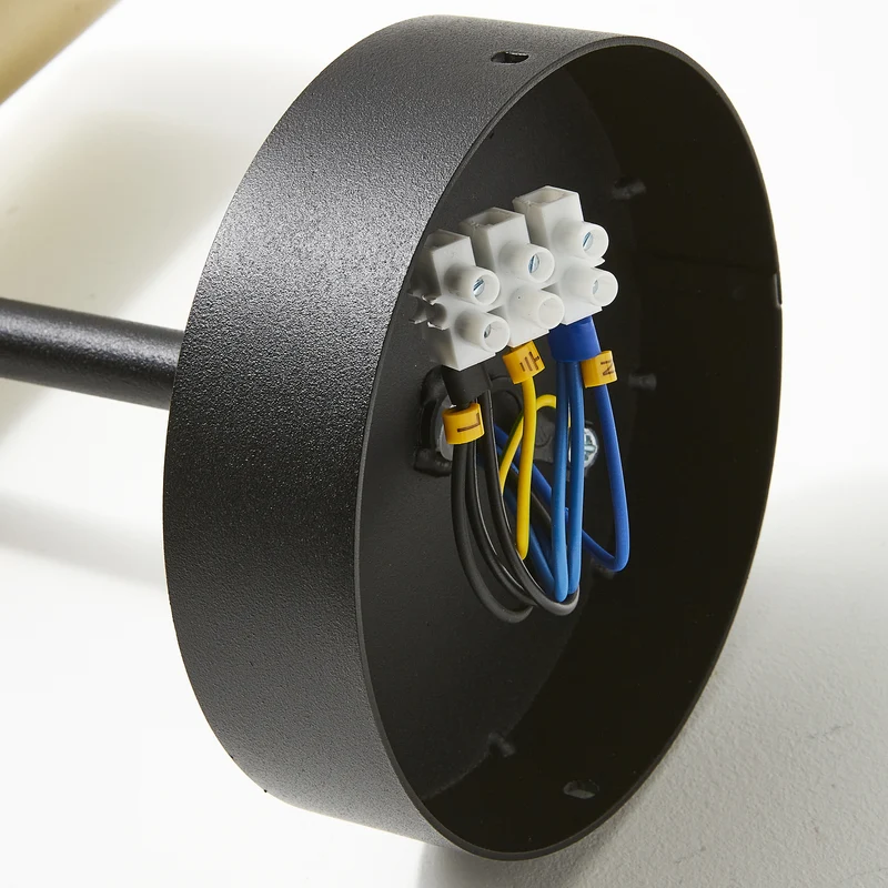 B-Ware Euluna Deckenspot Leda 3 Deckenlampe Deckenlicht GU10 dreiflammig schwarz g110