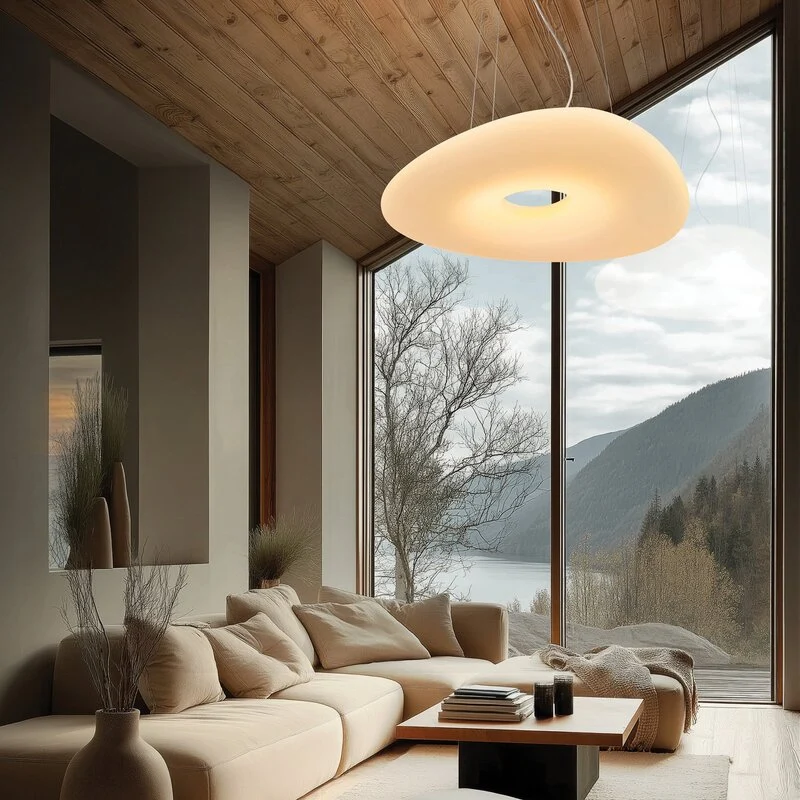 B-Ware Stilnovo Pendelleuchte Hängeleuchte LED Mr Magoo weiß Aluminium Polyethylen 52cm