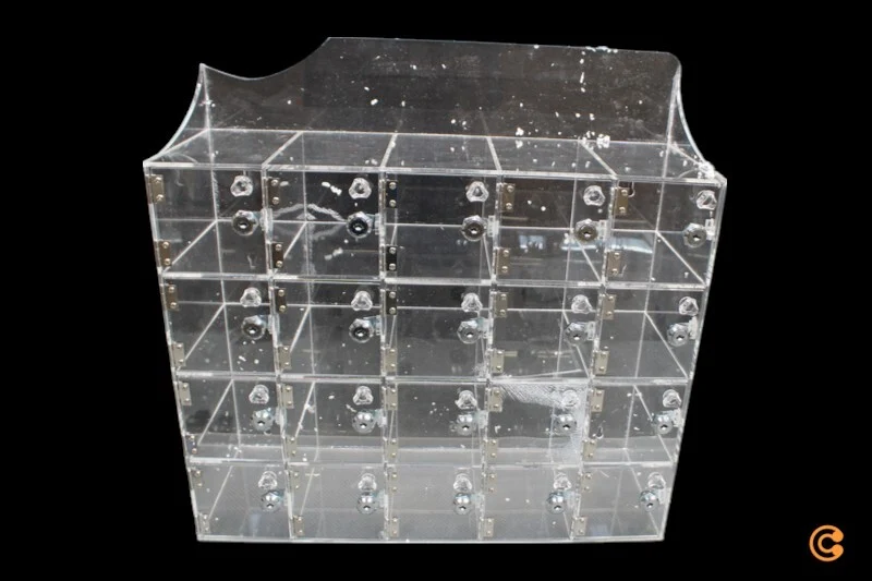 D-Ware VISO CAS20TEL Schließfachschrank 20 Fächer Werkzeug-Hängeschrank SIEHE TEXT/FOTO