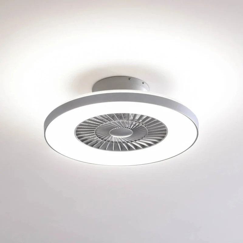B-Ware Lindby Smart LED-Deckenventilator Paavo weiß leise Tuya Ventilator Gebläse S751