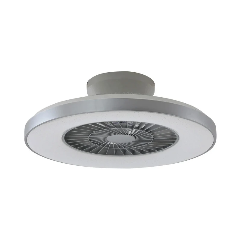 B-Ware Lindby Smart LED-Deckenventilator Paavo weiß leise Tuya Ventilator Gebläse S751