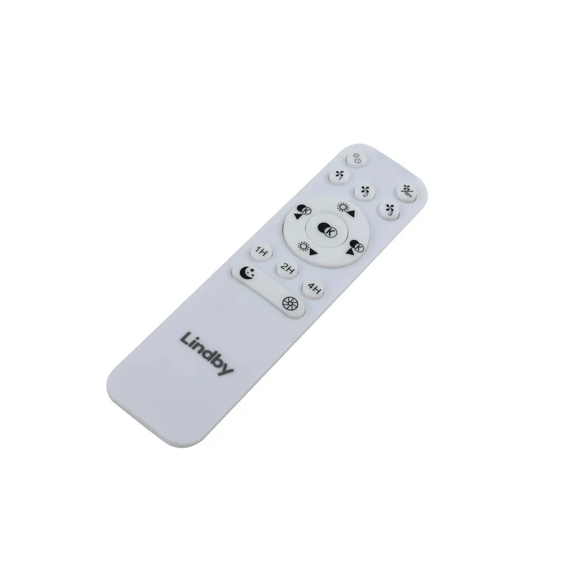 B-Ware Lindby Smart LED-Deckenventilator Paavo weiß leise Tuya Ventilator Gebläse S751