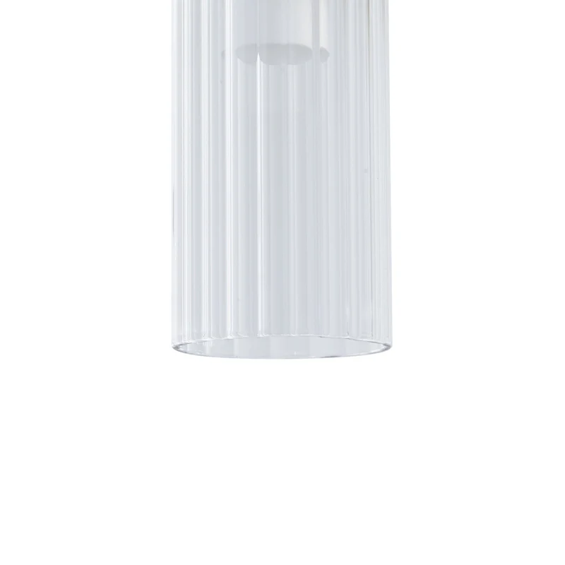 B-Ware Lucande LED-Deckenleuchte Korvitha 5-flammig grau Glas Deckenlampe Lampe Spot
