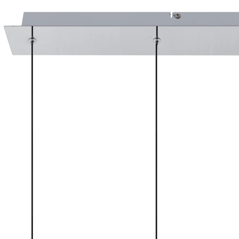 B-Ware Lucande LED-Deckenleuchte Korvitha 5-flammig grau Glas Deckenlampe Lampe Spot