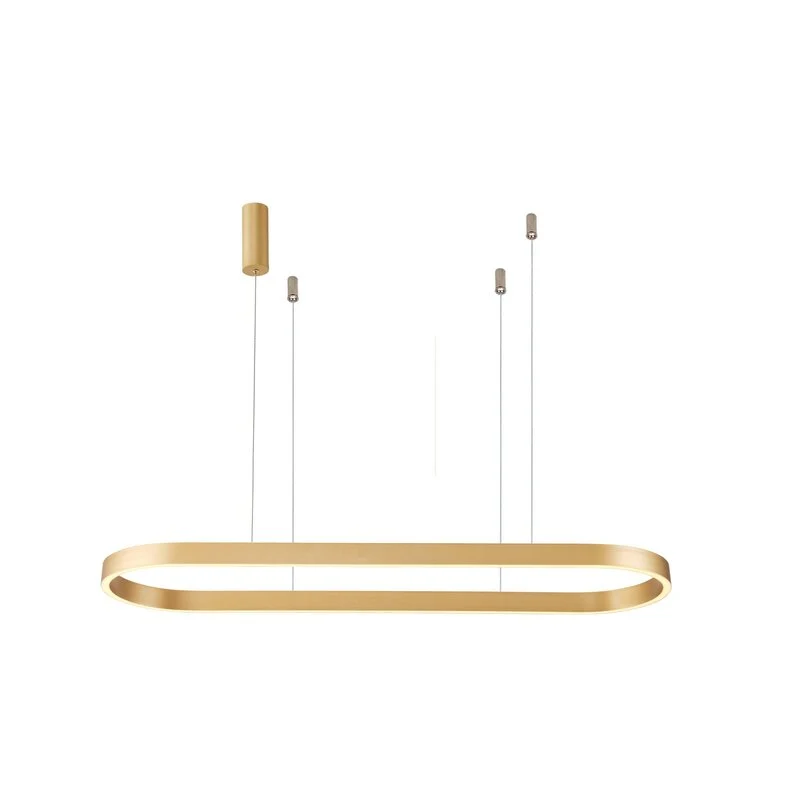 B-Ware Lucande LED Hängeleuchte Pendelleuchte Smart Melinay Gold WLAN Tuya Dimmbar186