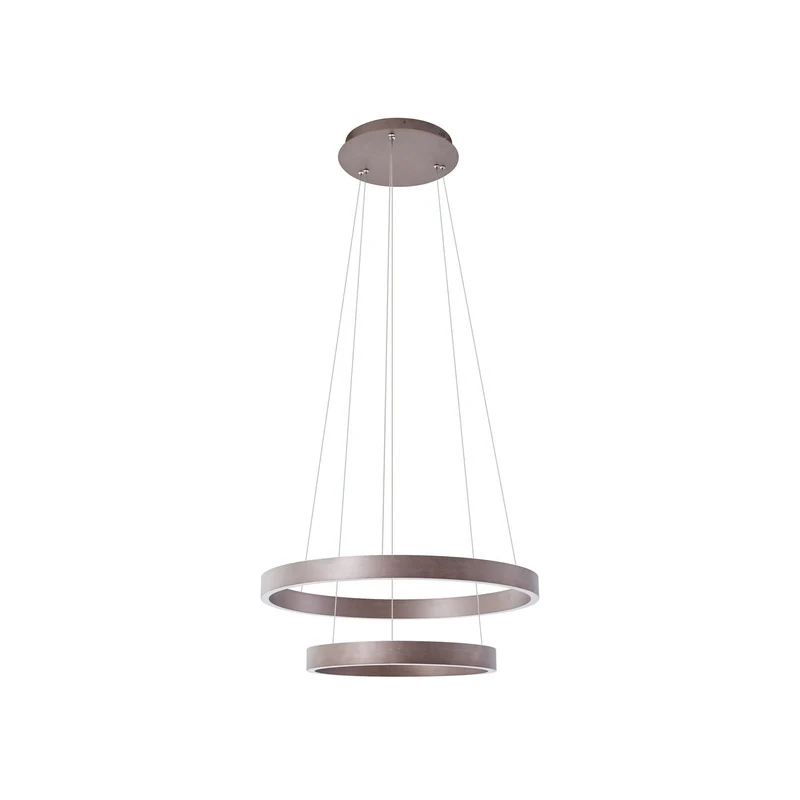 B-Ware Lucande Smart LED-Hängeleuchte Yonam kaffee Tuya Hängelampe Lampe Leuchte Spot