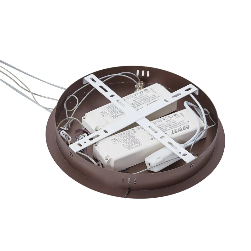 B-Ware Lucande Smart LED-Hängeleuchte Yonam kaffee Tuya Hängelampe Lampe Leuchte Spot